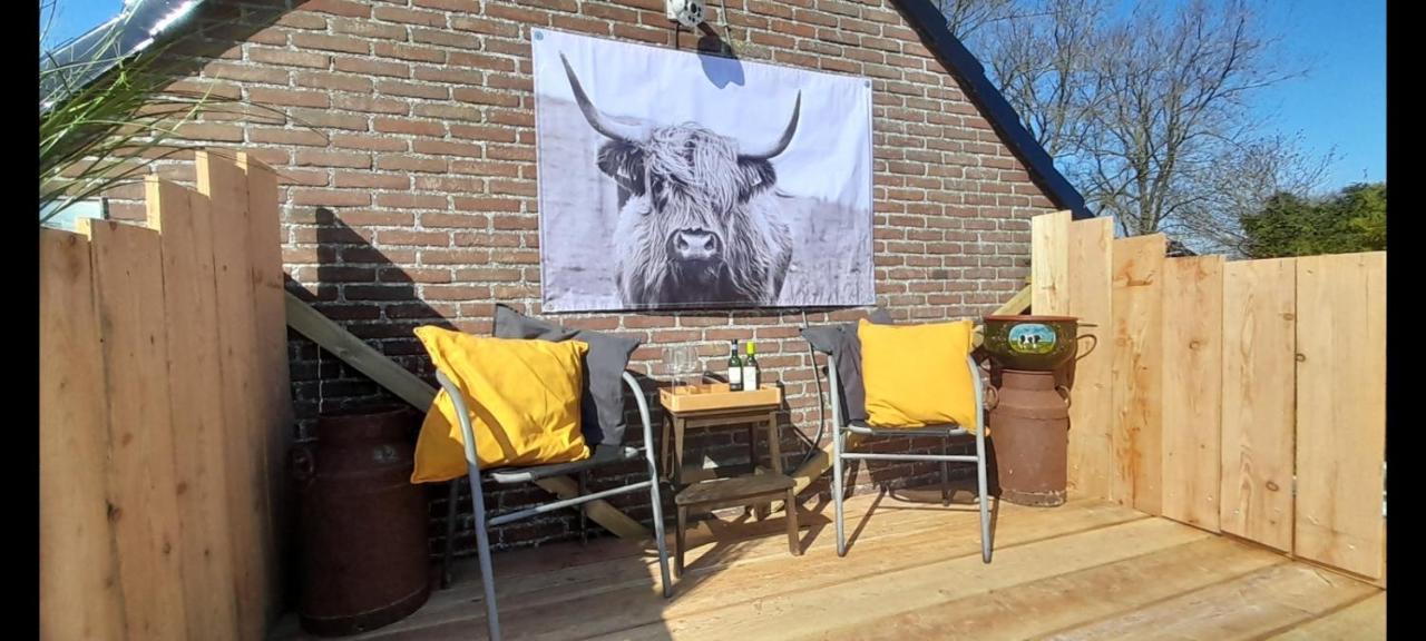 De Huifkar, Trekkershut Bij Sneek Hotel Hommerts Kültér fotó