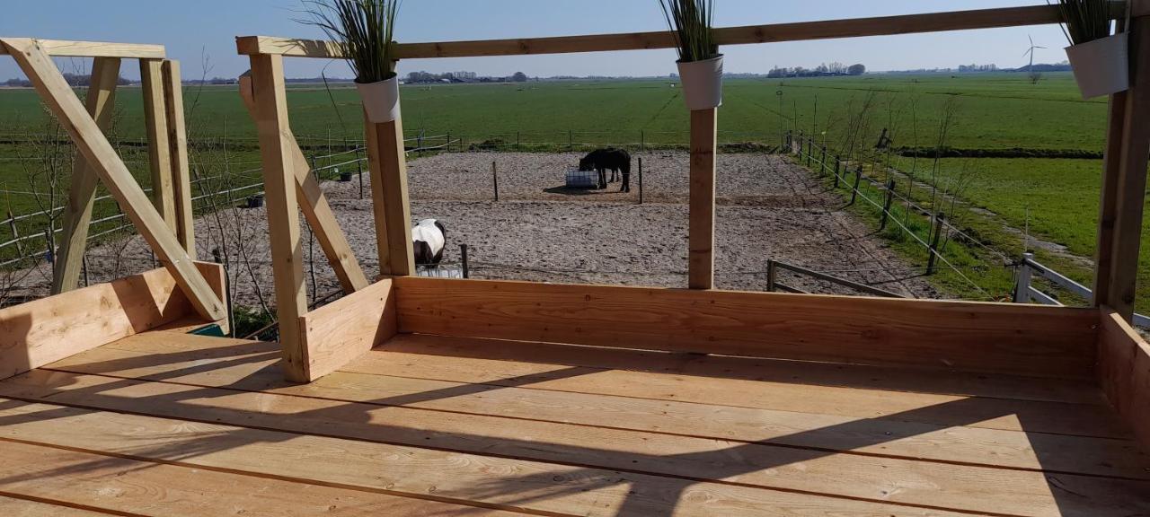 De Huifkar, Trekkershut Bij Sneek Hotel Hommerts Kültér fotó